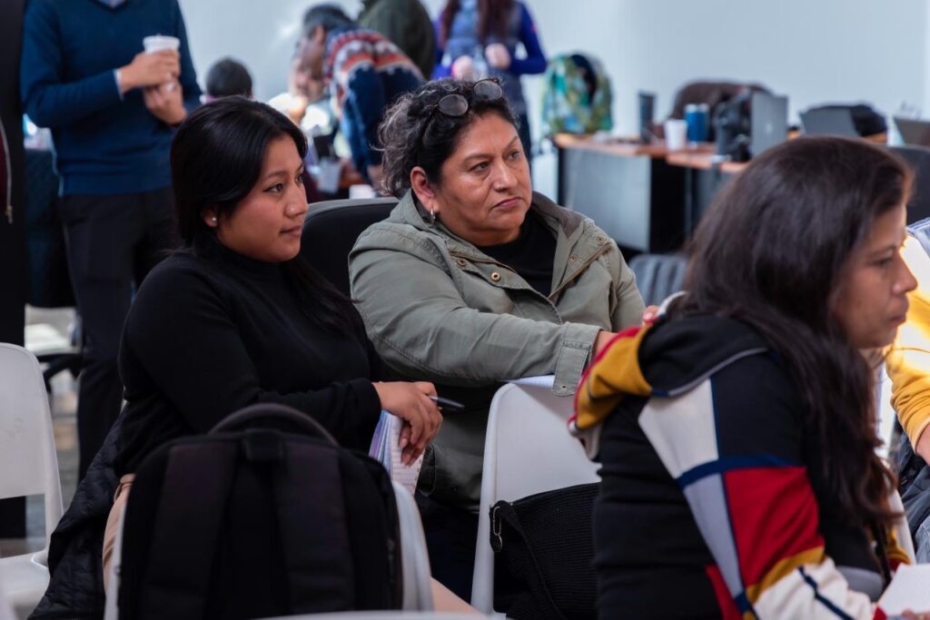 Creadores y gestores culturales fortaleciendo sus habilidades en la Semana de la Creación Audiovisual.